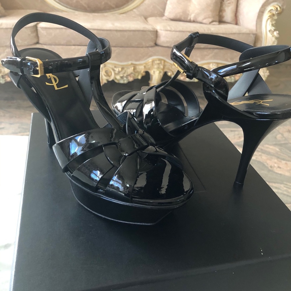 Authentic YSL tribute 75 heels